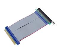 Bamjour PCI-E Riser Card Extender 19CM - PCI-E 16X Soft Flat Extension Cable, Ideal for 1U/2U Server Chassis Expansion, High-Speed Design for All Devices