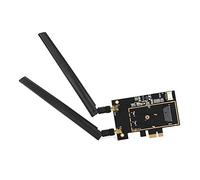 Bamjour Pcie Card, M.2 NGFF to PCI-E 1X Desktop WIFI Card For Desktop Pc WIFI WLAN Adapter Network Converter For 8260 7265 1535 7260