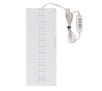 Bamjour Plant Lights for Indoor Growing, Full Spectrum Grow Lights for Under Cabinet Plant Grow Strip 8H 12H 16H Timing USB 5V Lamp Small for Indoor for (Single Head)