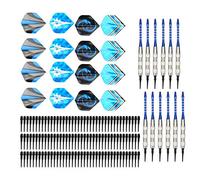 Bamjour Soft Set Removable 12Pcs Soft Set with Removable Tips | removable tips aluminium alloy sport activity for beginners and experts Suitable for Skill Levels, Aluminium Alloy,