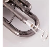 Bamjour Trumpet Accessories, Hollow Embouchure Training Device Trumpet Mouthpiece Lip Muscle Builder Mouth Shape Corrector Mouthpiece Remover for Trombone