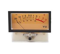 Bamjour Vu Meter Header, 12V Accuracy DB Audio Level Header Audio Amplifier Power Amplifier Level Meter with Backlight for and Speaker (500UA 650Ω)