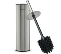 Bamodi Stainless Steel Toilet Brush with Holder, H - Integrated 27cm