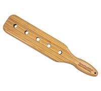 BamPaddle Bamboo Spanking Paddle - 14" Spanking Paddle With Airflow Holes, Light Weight And Super Durable With Beautiful Smooth Finish