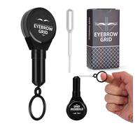 BAMTTOO Brow Mapping String Pre-inked Microblading String for Eyebrow Marking Measuring String for Eyebrow Tattoo Makeup (Black)