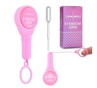 BAMTTOO Brow Mapping String Pre-inked Microblading String for Eyebrow Marking Measuring String for Eyebrow Tattoo Makeup (Pink)