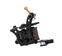 BAMTTOO Tattoo Coil Machine 8 Wraps Liner Shader Iron Frame Coils Machines for Tattoo Beginners