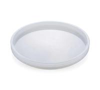 Bamyli 12in Round Resin Moulds - Large Diameter Silicone Tray, Thick Non-Stick Epoxy Mold for Charcuterie Board, Coaster, Cutting Board, DIY Craft Decor