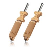 Bamyli 2PCS Flashforge AD5X and Adventurer 5X 3D Printer Accessories, Upgraded Hardened Steel Integrated Nozzle Hotend Kit, 0.4mm 32mm³/s High Flow for Flashforge 3d Printer High Speed Printing