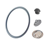 Bamyli 3-in-1 Replacement Parts Set for WMF Perfect & Perfect Plus Pressure Cooker - 22cm Sealing Ring, Main Valve, Pressure Gauge Valve - Fits Pressure Cooker 3-8.5 Litre