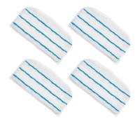 Bamyli 4PCS Washable Steam Mop Pads for Beldray BEL01097 Steam Cleaner, Main Floor Cleaning Mop Replacement Wipes for Black and Decker FSM1600 FSM1610 FSM1620, FSMP20-XJ