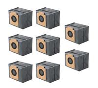 Bamyli 8 Pack Replacement Dust Bags Compatible with Eufy X8 Pro X10 Pro Omni Robot Vacuum Self-Empty Station, Large Capacity 4-Layer Replacement Dust Bags