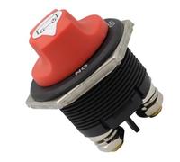 Bamyli Battery Disconnect Switch Isolator 12V-32V 200A ON-OFF-OUT Battery Master Cut Shut Off Isolator Switch for Marine Boat RV ATV Car Utv Vehicle (200A)