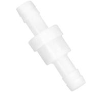 Bamyli Check Valve 10 mm Ideal for Washing Machine! Check Valve, Backflow Preventer With Clamping Straps, for Water, Fuel, Gas. Suitable for Washing Machines & Dryers