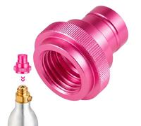 Bamyli CO2 Quick Adapter for Soda Stream Gas, TR21-4 Male Thread, 1pc Pink, Compatible with Terra/Art/Duo Soda Maker Cylinder Refill