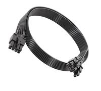 Bamyli Pcie Power Cable 65cm PSU 8 Pin to 6+2 Pin GPU Adapter, Modular Power Supply Extension Cable 65CM