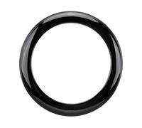 Bamyli Rear Boot Ring Badge for Bmw 1 Series F20 F21,Surround Roundel Cover,Car Rear Logo Decoration Ring Aluminum Accessories Mod (Gloss Black)