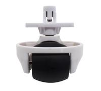 Bamyli Sweeper Front Wheel, Silent Wheel Universal Wheel, Low Noise Replacement Wheel for Roborock S6/S7 Series S65/S55 Max/S65 Pure/S45 Max/S70/S75 G20/S8 Pro Ultra Series Replacement Parts, White