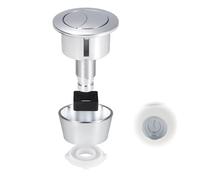 Bamyli Universal Toilet Flush Button, Dual Flush Replacement Push Button Kit for 40mm 50mm 60mm Cistern