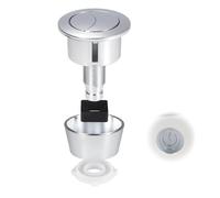 Bamyli Universal Toilet Flush Button, Dual Flush Replacement Push Button Kit only for 40mm Cistern