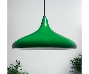 bamyum Ceiling Lights Living Room Kitchen, Champion, Metal Ø 35cm E27 Green Pendant Light Fitting Light Shade Industrial Ceiling Lights Retro Lampshade