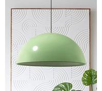 bamyum Pendant Light Dining Table Ø50 cm Mint Green Decorative Living Room Light E27 Metal Kitchen/Pendant Hanging Lamp Bedroom/ Dining Room/Living Room Lamp