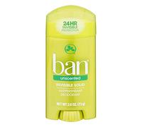 Ban Anti-Perspirant Deodorant Invisible Solid Unscented 2.60 oz (3 pack)