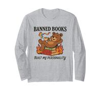 Ban Books Queer Joy Critical Thinking Satire Design Long Sleeve T-Shirt