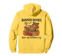 Ban Books Queer Joy Critical Thinking Satire Design Pullover Hoodie
