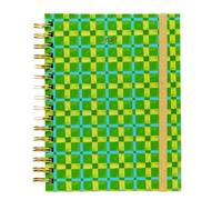 ban.do 12-Month Medium Planner (Green Plaid)