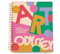 ban.do Coloring Books For Adults with Prompts, Relaxing Activity Book for Women, Guided Creative Journey, Art Odyssey