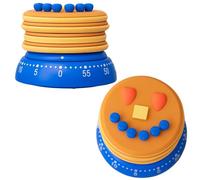 ban.do Novelty Kitchen Timer, Timer for Cooking and Baking, Cute/Unique/Quirky Decor for Food Lovers, Pancake Smile