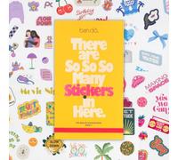 ban.do Planner Sticker Book with Over 700 Assorted Stickers, 35 Pages of Colorful Unique Stickers for Journals or Diary, Issue 7
