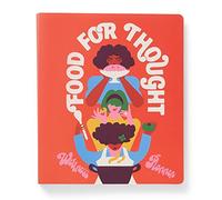 ban.do Wellness Food Journal, Spiral Planner Notebook with Recipe Pages, Cooking Tips, and Food Diary Sheets, Food for Thought