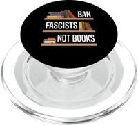 Ban The Fascists Save The Books PopSockets PopGrip for MagSafe