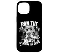 Ban The Owners Not The Breed Pitbull Case for iPhone 15