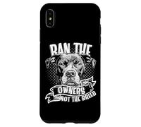 Ban The Owners Not The Breed Pitbull Case for iPhone XS Max