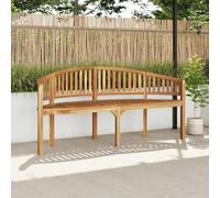 Banana Bench 180 cm Solid Teak Wood