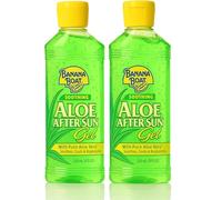 Banana Boat Aloe Vera Gel - 2 x 230ml - Soothing, Hydrating Gel for Sunburn Relief, After-Sun Care, Moisturizing