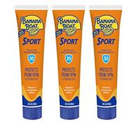 Banana Boat Sport Performance Sunscreen Lotion 30 SPF 1 oz (Pack of 3)