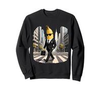 Banana Business Suit Funny Fruit Office Men Women Sweatshirt