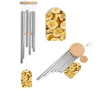 Banana Chips Aluminium Wind Chimes for Outside Memorial Gifts Windchimes Porch Yard Garden Decor