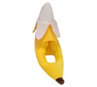 Banana Costume Hat | Tropical Plush Banana Fruit Costume | Yellow Plush Cap Cute Cosplay Accessory for Women Men Adults Party Carnival Fancy Party Photo