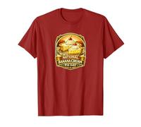 Banana Cream Pie Day Retro Diner Dessert Vintage Food Slice T-Shirt