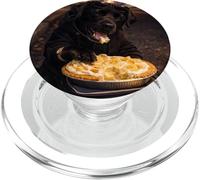 Banana Cream Pie Labrador Funny Dog Meme Bokeh Street Scene PopSockets PopGrip for MagSafe