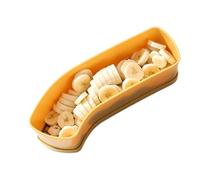 Banana Cutter Chopper - Stainless Steel Ham Sausage Cutter Multifunctional Dishwasher Safe for Household Camping Picnic