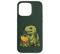 Banana Dinosaur Floral Artwork Bananas Fruit Banana Dino Case for iPhone 15 Pro Max