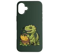 Banana Dinosaur Floral Artwork Bananas Fruit Banana Dino Case for iPhone 16 Plus
