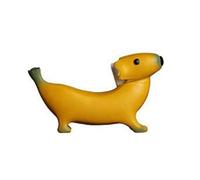Banana Dog Garden Gnomes - Funny Resin Sculpture Statue, Decorative Art Figure | Creative Dogs Lawn Jewellery, Garden Yard Display, For Indoor Outdoor Lawn Yard Patio Gnome Decoration