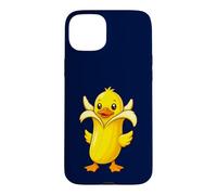Banana Duck Cute Animal Mashup Silly Fruit Bird Hybrid Meme Case for iPhone 15 Plus
